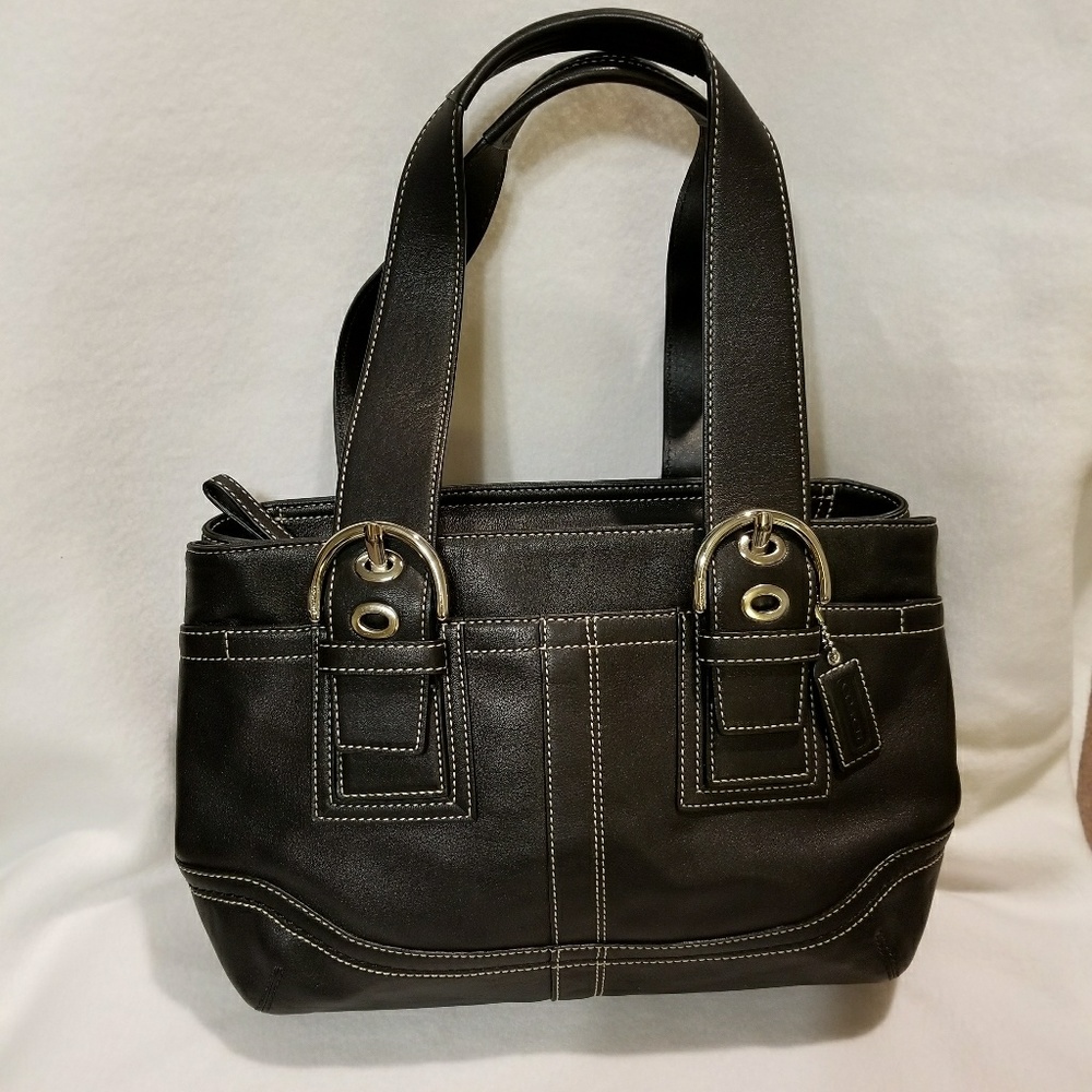 Coach 10911 Soho Carryall Satchel Black